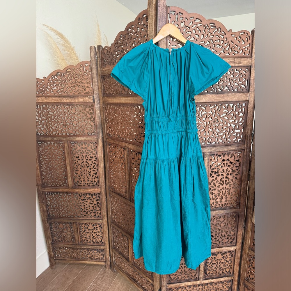 Ulla Johnson Darlene Dress in Verdigris - Picture 3 of 3